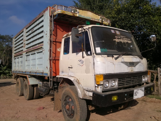 ขายรถ 10 ล้อ เพลาเดียว กระบะเหล็กคอกเกษตรดั้ม HINO KT920 รถเดิมๆ พร้อมใช้