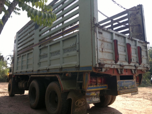 ขายรถ 10 ล้อ เพลาเดียว กระบะเหล็กคอกเกษตรดั้ม HINO KT920 รถเดิมๆ พร้อมใช้