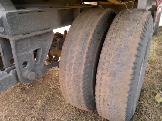 ขายลูกพ่วง 3 เพลา กระบะเหล็กคอกเกษตรไม่ดั้ม อู่ ,มีโชคขนส่ง สวย รีบจองด่วน