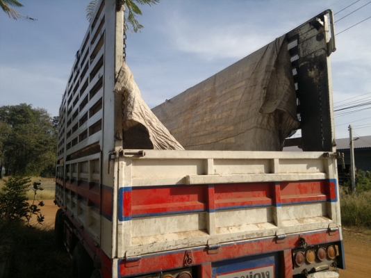 ขายลูกพ่วง 3 เพลา กระบะเหล็กคอกเกษตรไม่ดั้ม อู่ ,มีโชคขนส่ง สวย รีบจองด่วน