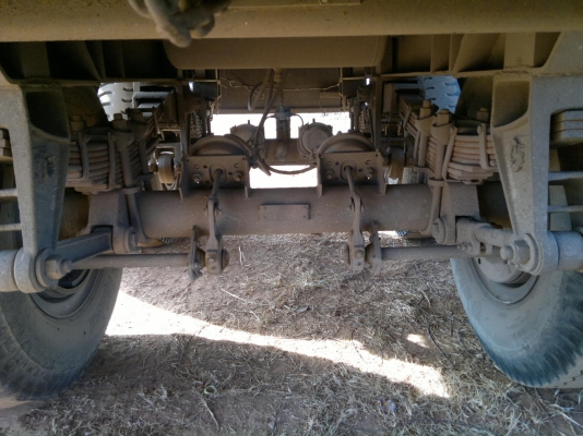 ขายลูกพ่วง 3 เพลา กระบะเหล็กคอกเกษตรไม่ดั้ม อู่ ,มีโชคขนส่ง สวย รีบจองด่วน