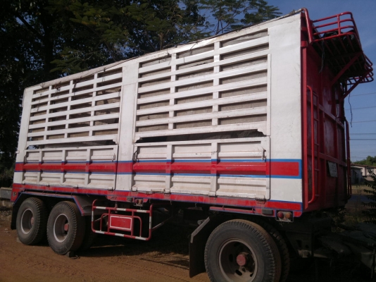 ขายลูกพ่วง 3 เพลา กระบะเหล็กคอกเกษตรไม่ดั้ม อู่ ,มีโชคขนส่ง สวย รีบจองด่วน