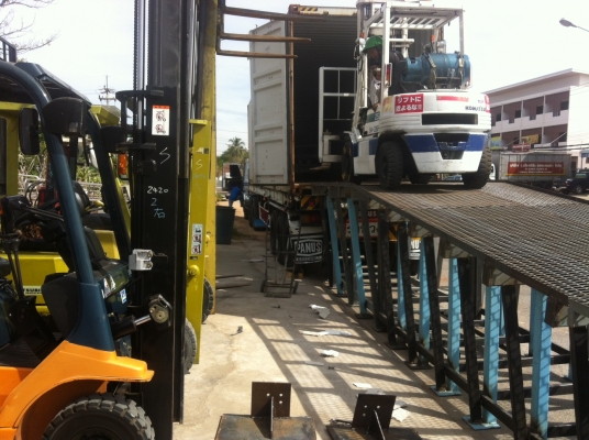 ขายฟอร์คลิฟต์นำเข้าจากญี่ปุ่น   สินค้ามาถึงร้านแล้วครับ จาก OSAKA JAPAN !!! แท้จากญี่ปุ่นครับ