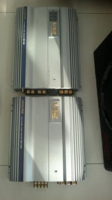 ขาย เครื่องเสียงยกชุดครับ แอมป์ alpine 2ตัว ขับซับ กับกลางแหลม