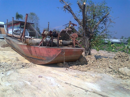 ขายด่วน!..เรือดูดทราย เครื่องฮีโน่ EF V8 จำนวน 550 แรงม้า ท่อดูด 8 " สภาพสวยสุดขีด ดูดทรายได้แรงเต็มท่อ ๆ พร้อมใช้ มีทะเบียน.