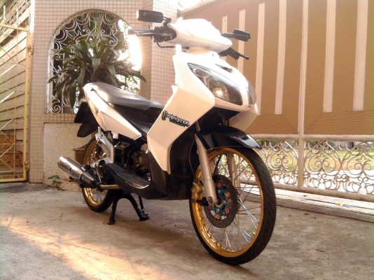 ขออนุญาติขาย Yamaha Nouvo MX สีขาวมุก โอนฟรีครับ