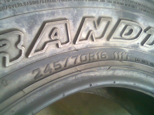 DUNLOP GRANDTREK AT3 MADE IN JAPAN มี 2 เส้น โทร.081-427-3941 DUNLOP GRANDTREK AT3 MADE IN JAPAN มี 2 เส้น โทร.081-427-3941