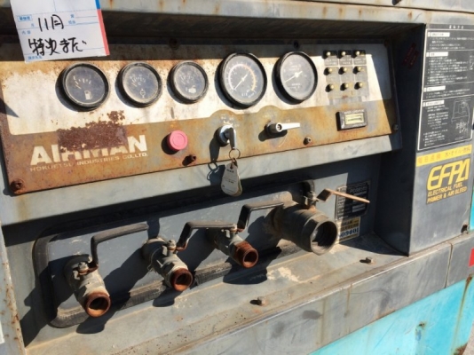 เครื่องปั๊มลม Airman PDS655S #68-4051262 นำเข้าเองจากญี่ปุ่นค่ะ