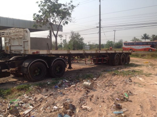 หางเรียบ3เพลา ยาว12.50 ม. 425,000 อยู่สกลนคร 0895770265 หางเรียบ3เพลา ยาว12.50 ม. 425,000 อยู่สกลนคร 0895770265