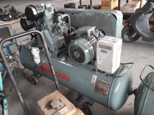 ขาย ปั้มลมถัง HITACHI 7.5 KW มือสองญี่ปุ่น ขาย ปั้มลมถัง HITACHI 7.5 KW มือสองญี่ปุ่น