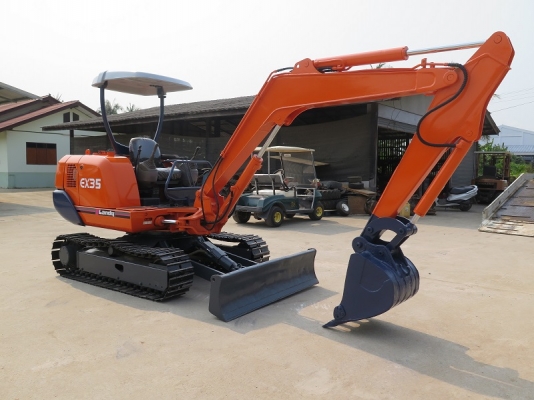 รถขุด แบคโฮล HITACHI - EX35 ทำสีใหม่ มือสองญี่ปุ่น นำเข้าเอง ยังไม่เคยใช้งานในไทย
