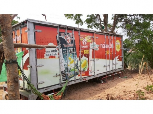 ขายตู้7เมตร10บาน แชสซีกว้าง85ซ.ม สภาพดี พร้อมใช้งาน