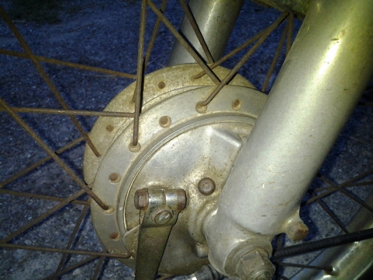 ดุมหน้า s90 แท้ครบชุด พร้อมล้อเหล็ก did ขอบ 18 พร้อมยางนอกใน