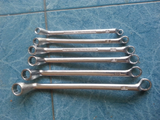 ประแจแหวน made in W - Germany เก่าเก็บ ประแจแหวน made in W - Germany เก่าเก็บ