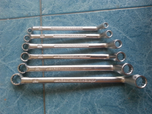 ประแจแหวน made in W - Germany เก่าเก็บ ประแจแหวน made in W - Germany เก่าเก็บ