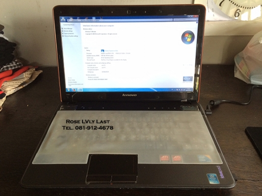 Lenovo IdeaPad Y460 สภาพดีใช้งานมือเดียวออกห้าง Lenovo IdeaPad Y460 สภาพดีใช้งานมือเดียวออกห้าง