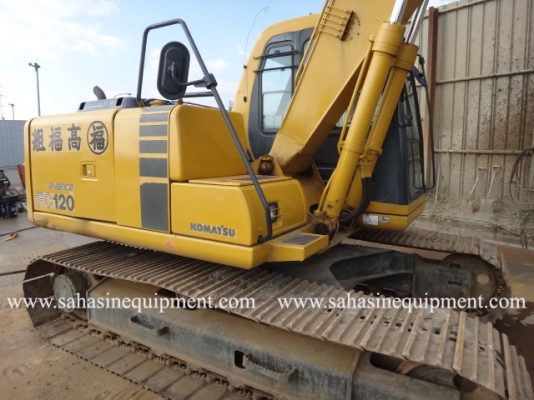 รถขุด PC120-6E S/N 546XX นำเข้า สภาพดี บจก.สหสินอีควิปเม้นท์ โทร.081-5851880, 02-5168100-1