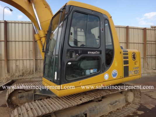 รถขุด PC120-6E S/N 546XX นำเข้า สภาพดี บจก.สหสินอีควิปเม้นท์ โทร.081-5851880, 02-5168100-1