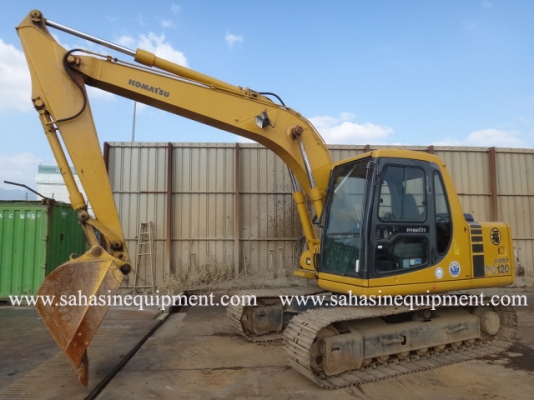 รถขุด PC120-6E S/N 546XX นำเข้า สภาพดี บจก.สหสินอีควิปเม้นท์ โทร.081-5851880, 02-5168100-1