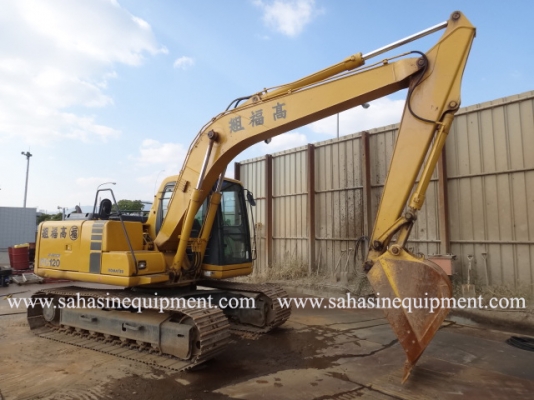 รถขุด PC120-6E S/N 546XX นำเข้า สภาพดี บจก.สหสินอีควิปเม้นท์ โทร.081-5851880, 02-5168100-1