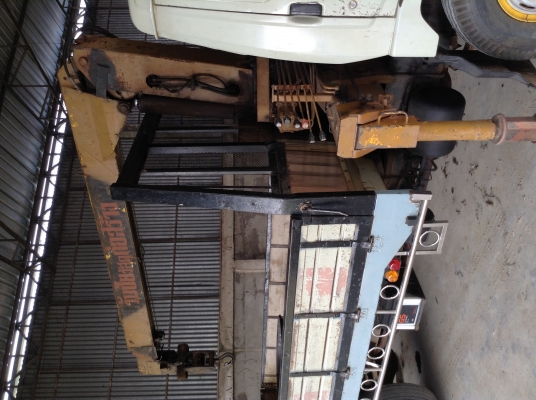 ขาย 6 ล้อ ติดเครน 3 ตัน 3 ปลอก FB2W รถออกห้างมือเดียวปี 38 เครื่องไม่เคยแกะ คัสซีสวยตลอดเส้น ยางเต็ม ทะเบียนเต็มพร้อมโอน