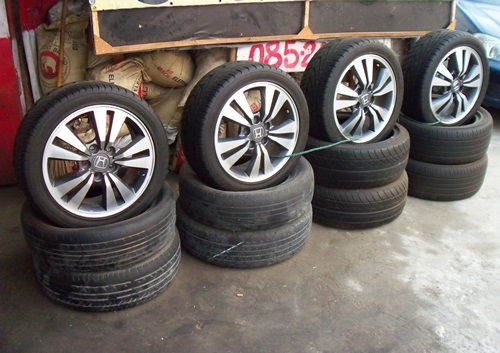 ขายล้อ,Honda Accord.16 5รู114 สภาพสวยชุดละ5,500