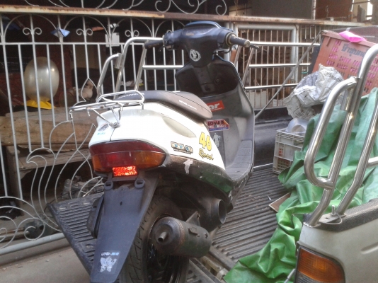 รถป๊อป ฮอนด้าพร้อมใช้เครื่องฟิตสต้าดง่าย