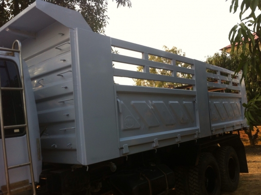 HINO FM 1 J 210 Hp ดัมพ์สามมิตรลอนเฉียงงามๆครับ  (ทีมงานรถคุณภาพ)