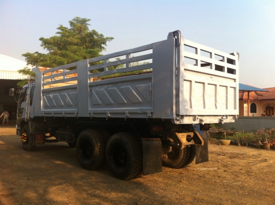 HINO FM 1 J 210 Hp ดัมพ์สามมิตรลอนเฉียงงามๆครับ  (ทีมงานรถคุณภาพ)