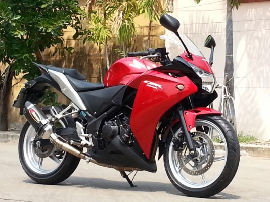 วุฒินนบุรี**ขาย CBR250R ปี2011 สภาพออกท้างสวยกริ๊บท่อแต่งทะเบียนพร้อมโอน