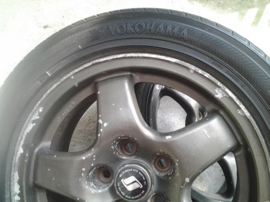 ล้อแม๊กซ์ sky line ขอบ 16" พร้อมยาง Yogohama ล้อแม๊กซ์ sky line ขอบ 16" พร้อมยาง Yogohama