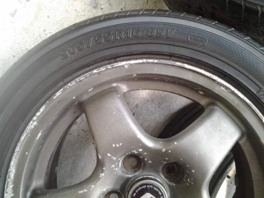 ล้อแม๊กซ์ sky line ขอบ 16" พร้อมยาง Yogohama ล้อแม๊กซ์ sky line ขอบ 16" พร้อมยาง Yogohama