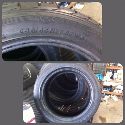 ยางใหม่ 235-45-17 lสวยๆ ยางใหม่ 235-45-17 lสวยๆ