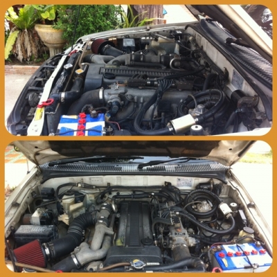 ไทเกอร์ กะบะ 4 ประตู 1JZ-GTE แก๊สหัวฉีด