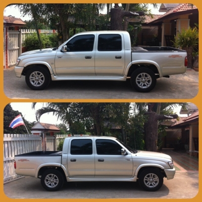 ไทเกอร์ กะบะ 4 ประตู 1JZ-GTE แก๊สหัวฉีด