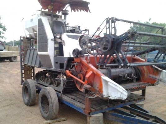 KUBOTA DC60 รถเกี่ยวข้าวเศรษฐกิจ ซื้อ1 แถม1 ครับ รถลากจูง 4ล้อ เฟืองท้ายเอลฟ ชั่วโมง 3พันก่า