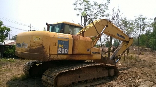 PC200-7 ปี2004 ทำงาน18000ชม.รถเดิมๆสีเดิมบอดี้สวย รถแห้ง ช่วงล่างดี