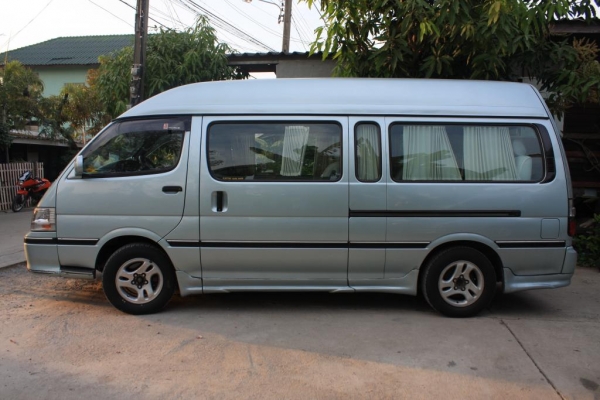 ขายรถตู้โตโยต้าหัวจรวดหลังคาสูงปี 2004 (0819458661)เล็ก