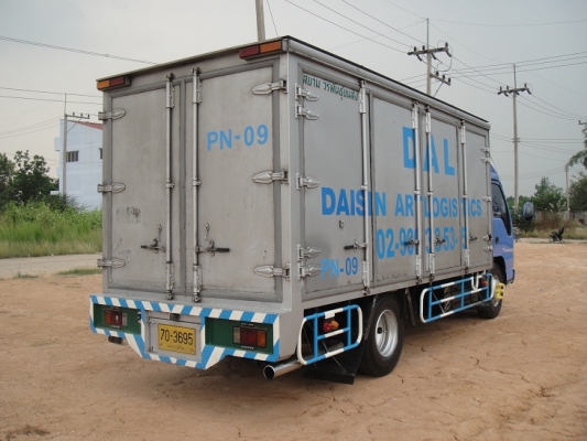 ขายแล้วครับ  ISUZU NPR 130 แรง ตู้แห้ง ยาว 5 เมตร ( ห้างแท้  ) จดปี48