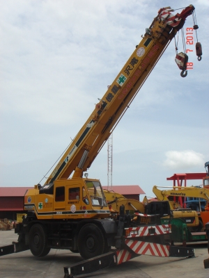 รถเครน25ตันนำเข้าจากญี่ปุ่น /สดและจัดไฟแนนท์