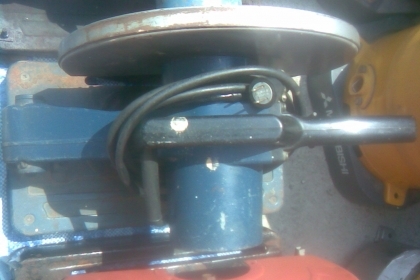 ไฟเบอร์ตัดเหล็ก เรียวบิสภาพเดิมๆพร้อมใช้งานครับเป็นของเรียวบิครับพร้อมใบตัดครับราคานี้คุ้มมากครับและมีของเมคเทคครับราคาเดียวกันครับ