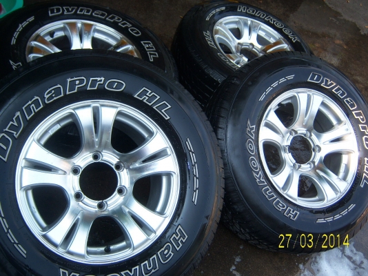 แม็กพร้อมยาง265 70 16