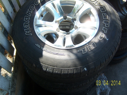 แม็กพร้อมยาง265 70 16