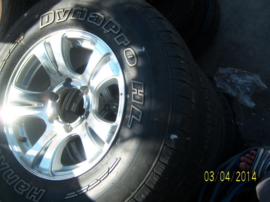 แม็กพร้อมยาง265 70 16