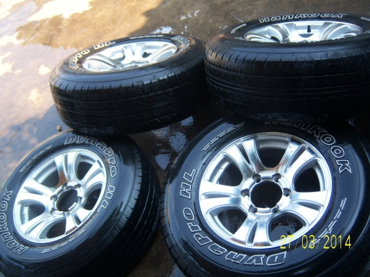 แม็กพร้อมยาง265 70 16