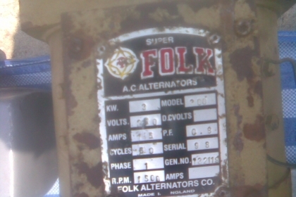 ไดปั่นไฟ 3 โล อังกฤษสภาพเดิมๆครับเมคอินอิงแลนครับสวยๆครับตัวนี้ไฟแรงครับราคานี้สุดคุ้มมากครับขนาด 3 กิโลวัตครับ ไดปั่นไฟ 3 โล อังกฤษสภาพเดิมๆครับเมคอินอิงแลนครับสวยๆครับตัวนี้ไฟแรงครับราคานี้สุดคุ้มมากครับขนาด 3 กิโลวัตครับ