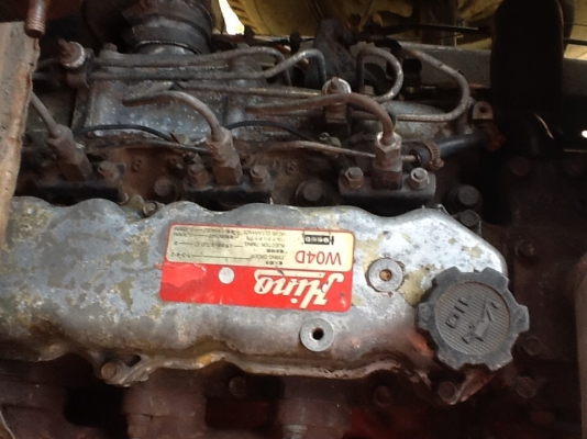 ขายเครือ่งWO4d. 117แรงเครื่องดีมากพร้อมเกียร์และสายเกียร์ด้วยครับ.    ใบคุมเครื่องพ้รอม