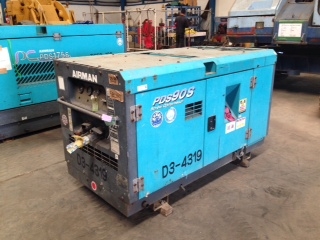 เครื่องปั๊มลม Airman PDS90S #71-5B12147 สินค้าตั้งโชว์อยู่ที่โกดังเราในไทยค่ะ