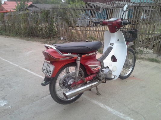 ดรีมคุรุสภาสีแดงทะเบียนเต็มพร้อมโอนสภาพประกวดเดิมๆขายถูก12500บาท