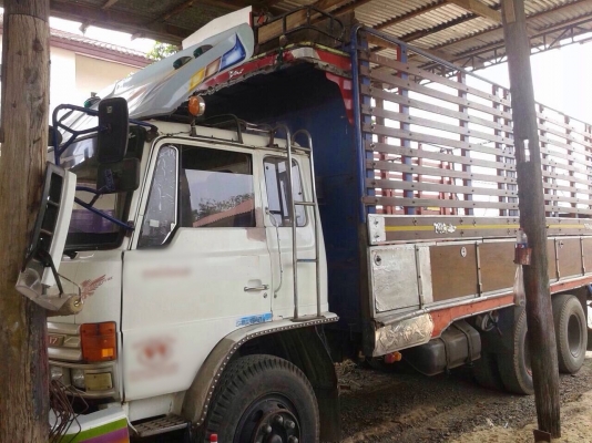 ขายรถบรรทุกสิบล้อ HINO F17 FL177LA รถล่อง 1 เพลาไม่ดัมพ์ เกียร์ดดิม ทะเบียนพร้อม